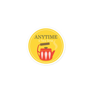 Anytime is Tea Time - Bubble-free stickers