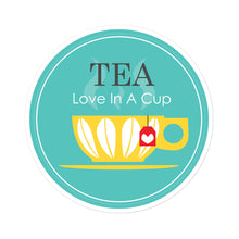 Load image into Gallery viewer, Love in a Cup - Bubble-free stickers