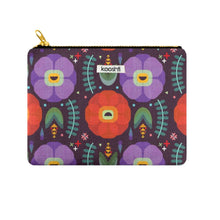 Load image into Gallery viewer, Flowerfully Folk Zipper Pouch