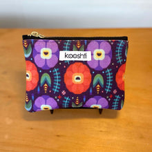 Load image into Gallery viewer, Flowerfully Folk Zipper Pouch
