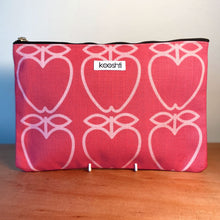 Load image into Gallery viewer, Red Apples Zipper Pouch