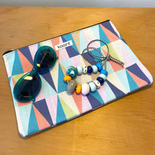 Load image into Gallery viewer, Pointedly Pink Zipper Pouch