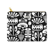 Load image into Gallery viewer, Scandi Flowers Zipper Pouch