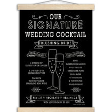 Load image into Gallery viewer, Blushing Bride Black - Museum-Quality Matte Paper Poster with Hanger