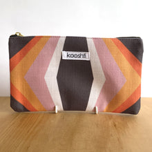 Load image into Gallery viewer, Retro Cubed Zipper Pouch