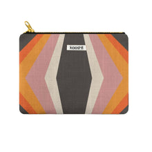 Load image into Gallery viewer, Retro Cubed Zipper Pouch