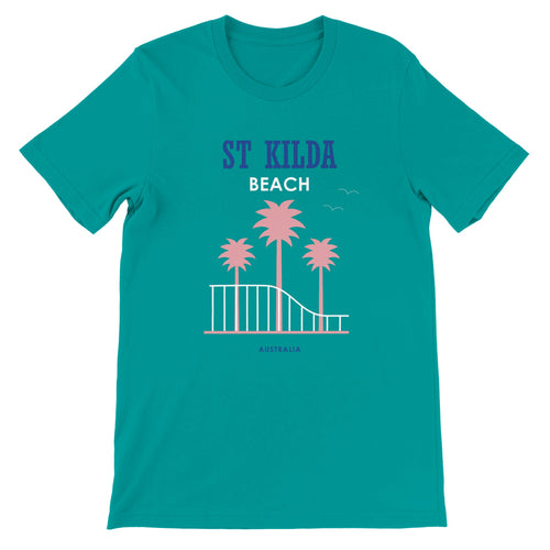 St Kilda - Premium Unisex Crewneck T-shirt