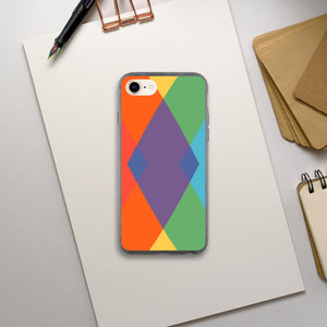 Never Stop Chasing Rainbows - Bio iPhone case