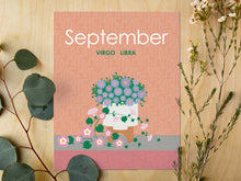 Load image into Gallery viewer, September Birth Flowers 8 x 10 Premium Matte Paper Poster