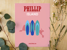 Load image into Gallery viewer, Phillip Island 8 x 10 Premium Matte Paper Poster