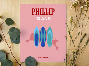 Phillip Island 8 x 10 Premium Matte Paper Poster
