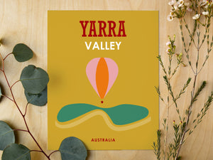Yarra Valley 8 x 10 Premium Matte Paper Poster