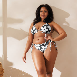 URSULA - All-over print recycled string bikini