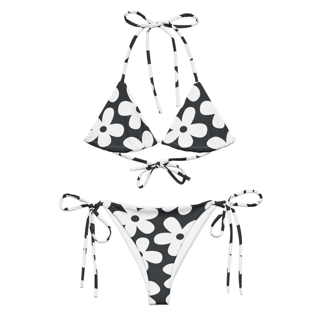 URSULA - All-over print recycled string bikini