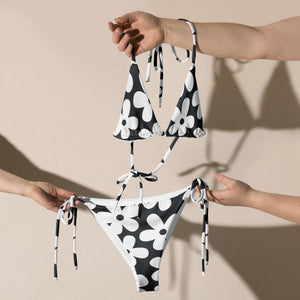 URSULA - All-over print recycled string bikini