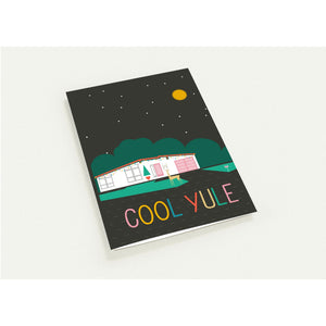 COOL YULE  - Pack of 10 Folded Cards with envelopes