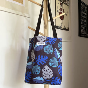 Blue Frond Tote Bag