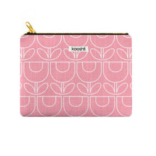 Load image into Gallery viewer, Tulip Pink Zipper Pouch