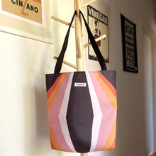 Load image into Gallery viewer, Retro Cubed Tote Bag