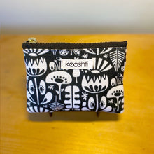 Load image into Gallery viewer, Scandi Flowers Zipper Pouch
