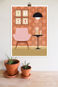 Chill Chair Corner - Art Print