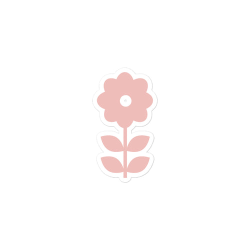 Daisy Flower Candy Pink - Bubble-free stickers