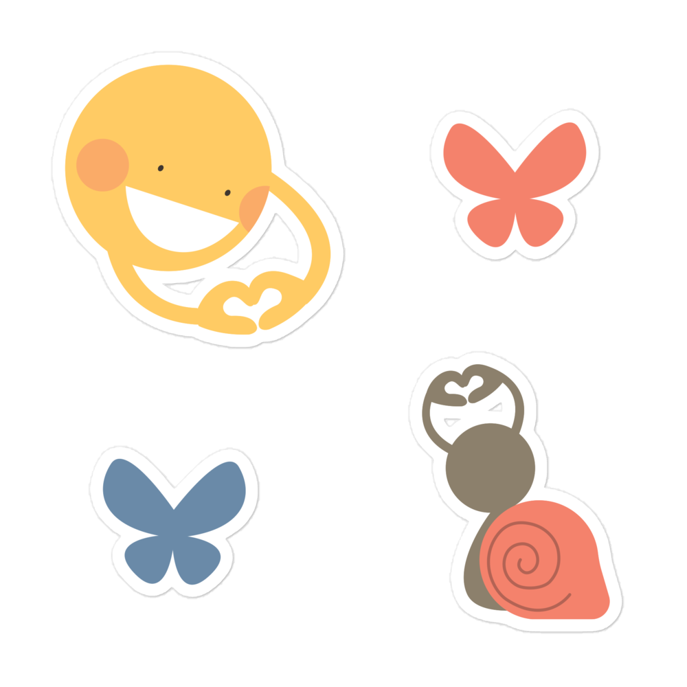 Warm Hearted Love stickers