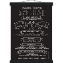 Load image into Gallery viewer, King Of The Grill Black - Museum-Quality Matte Paper Poster with Hanger