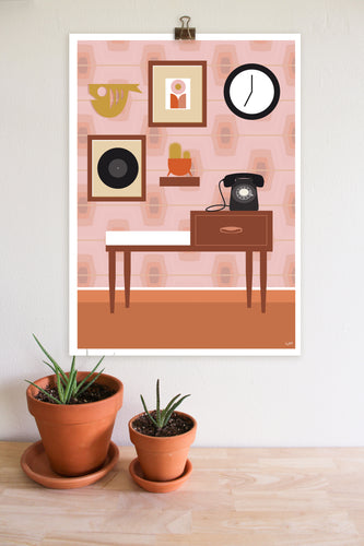 Time for a Chat - Art Print