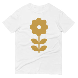 Daisy Flower Chartreuse Short-Sleeve T-Shirt