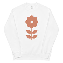 Load image into Gallery viewer, Daisy Flower Dusk - Unisex raglan sweatshirt