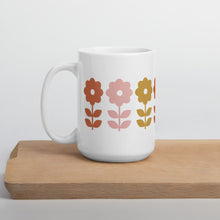 Load image into Gallery viewer, Awesome Floral Foursome - white glossy mug